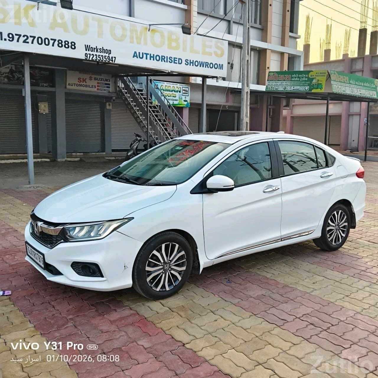 2017 Honda City VX Diesel White - Cars - Kadi - Image 3