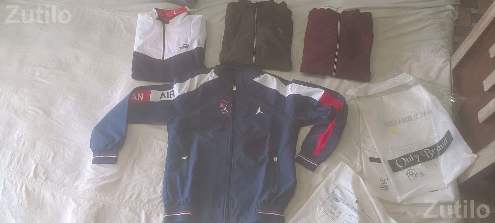 Men's Zip-Up Casual Jacket