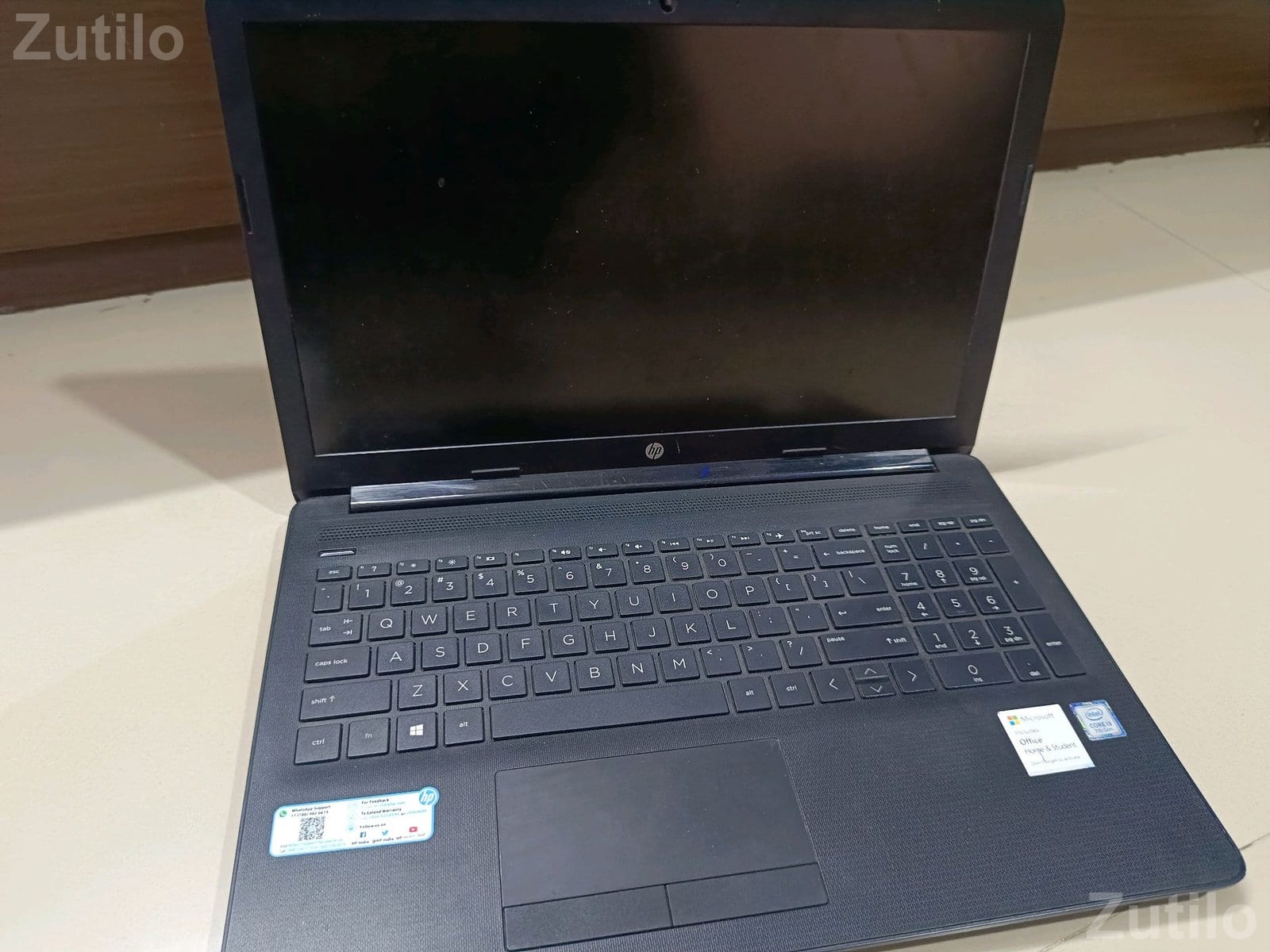 HP Laptop with Intel Core i3 7th Gen - લેપટોપ અને કમ્પ્યુટર - રાણપુર - Image 2
