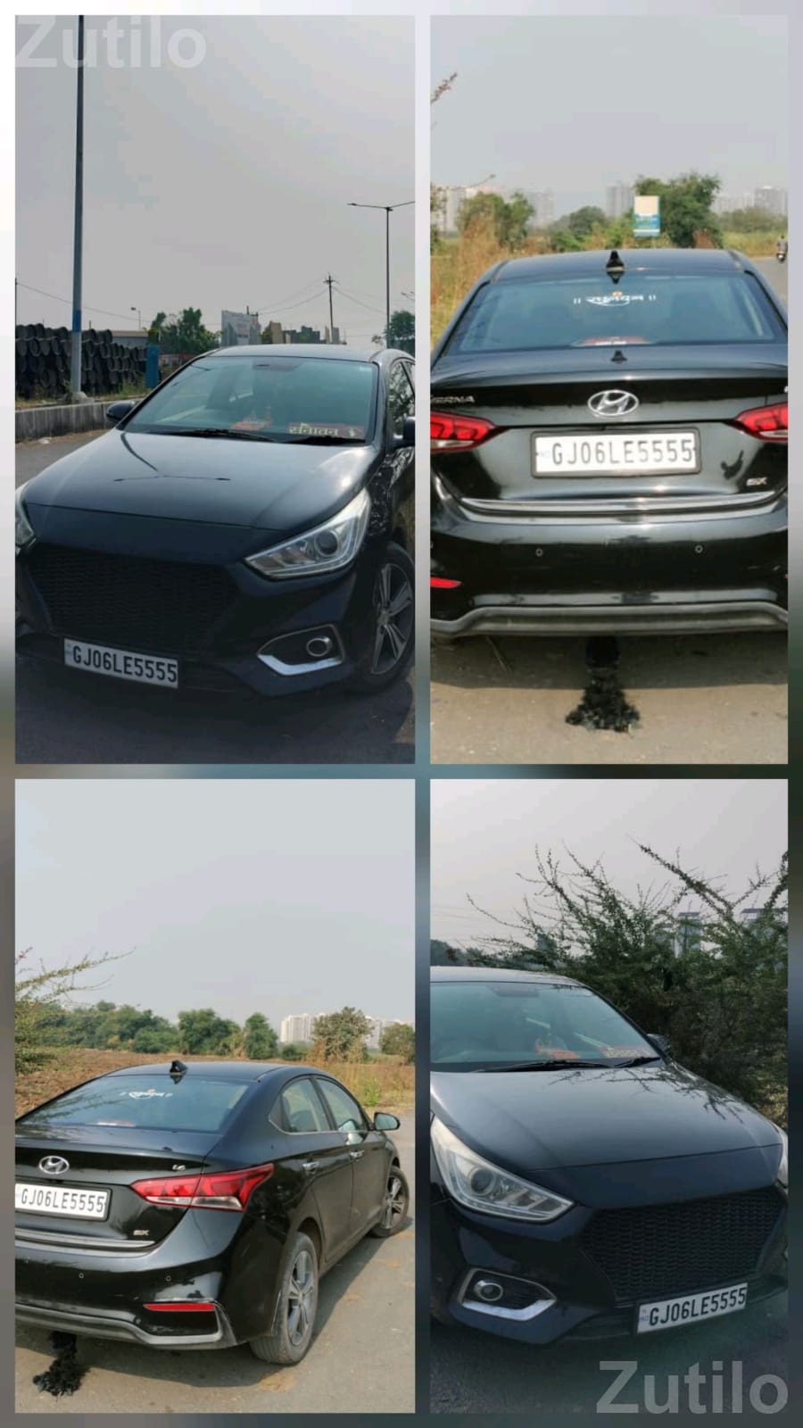 Hyundai Verna Black Sedan - કાર - સુરત શહેર - Image 3