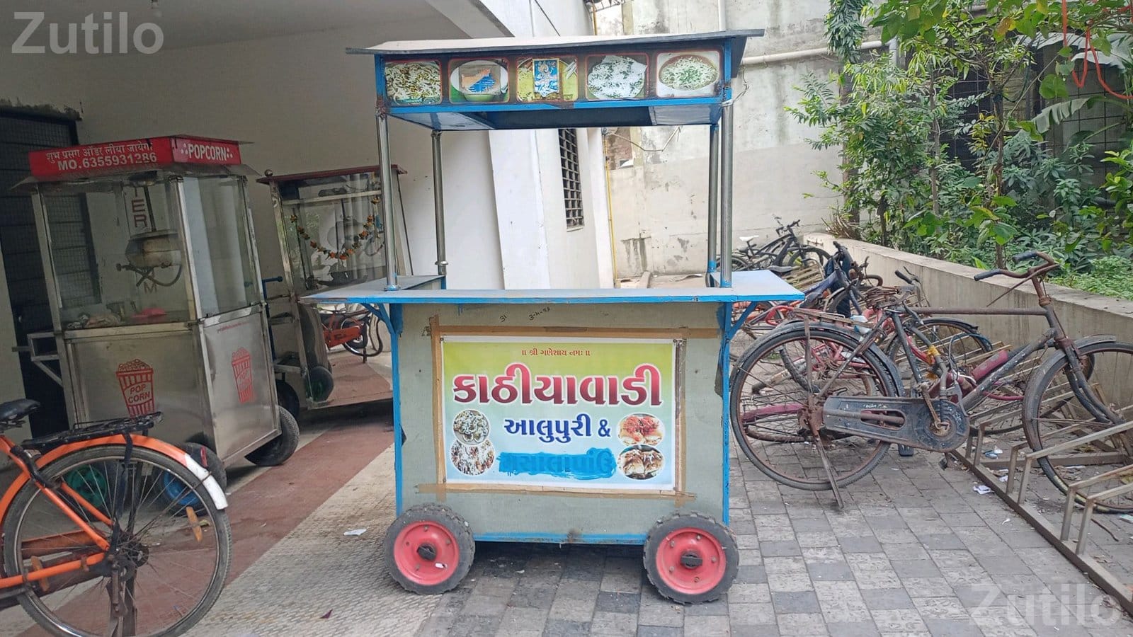 Snack Food Lari Street Vending Cart Snack Food Lari Street Vending Cart