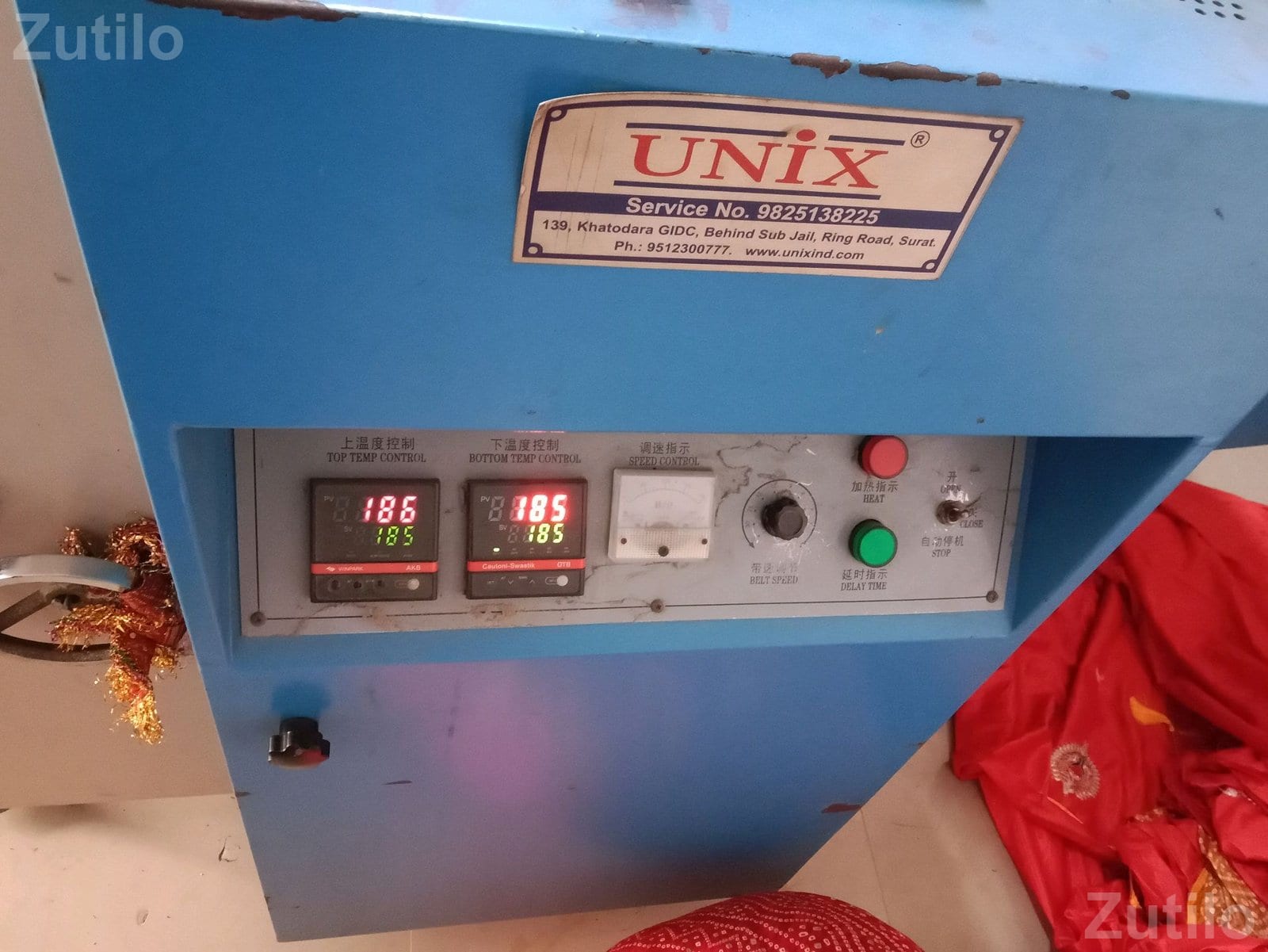 Unix Fusing Machine for Saree Work Unix Fusing Machine for Saree Work