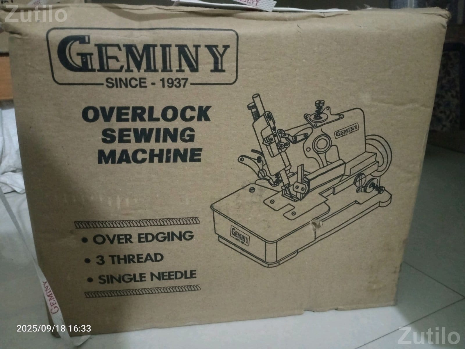 Single Needle and Overlock Sewing Machine - Textile Machinery - Ahmedabad City - Image 5