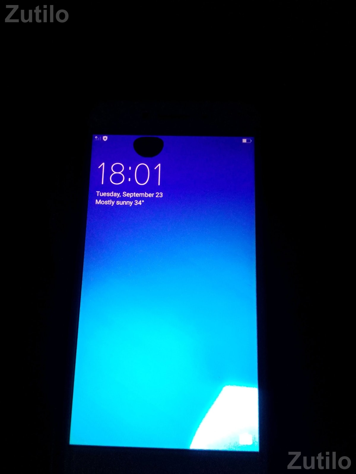 Oppo A37fw Smartphone with Display Damage