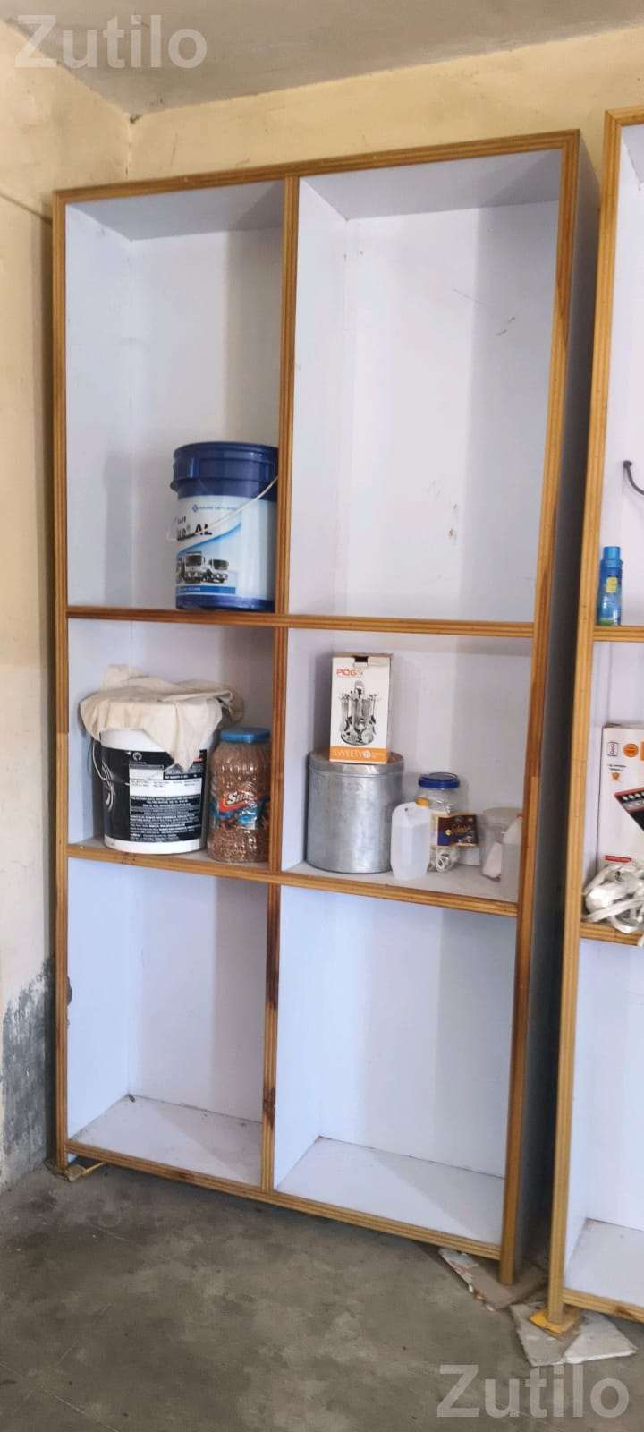 Wooden Shop Cupboard Set 4 Units Display Rack - Cupboards & Storage - Dhandhuka - Image 3