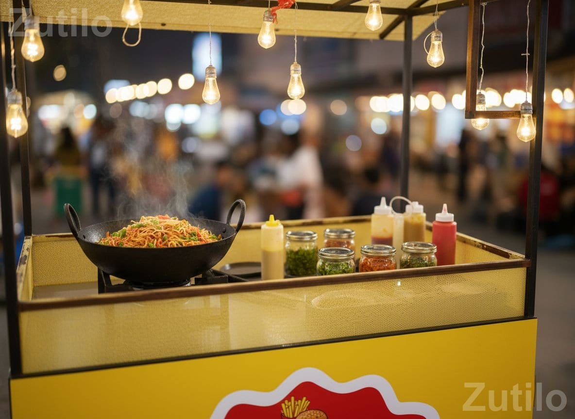 5x3 New Fast Food Cart Cabin with Canopy - ઓફિસ સાધનો અને સપ્લાય - અમદાવાદ શહેર - Image 4