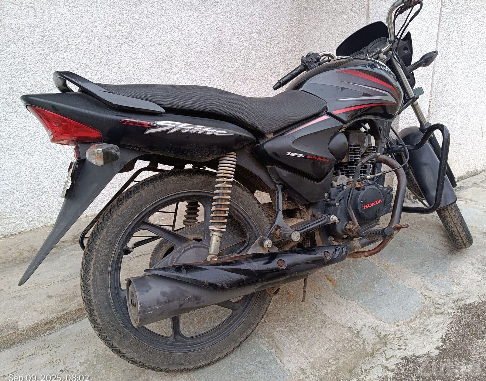 Honda Shine CBF 125 CC 2014 Black Bike - Bikes - Anand City - Image 2