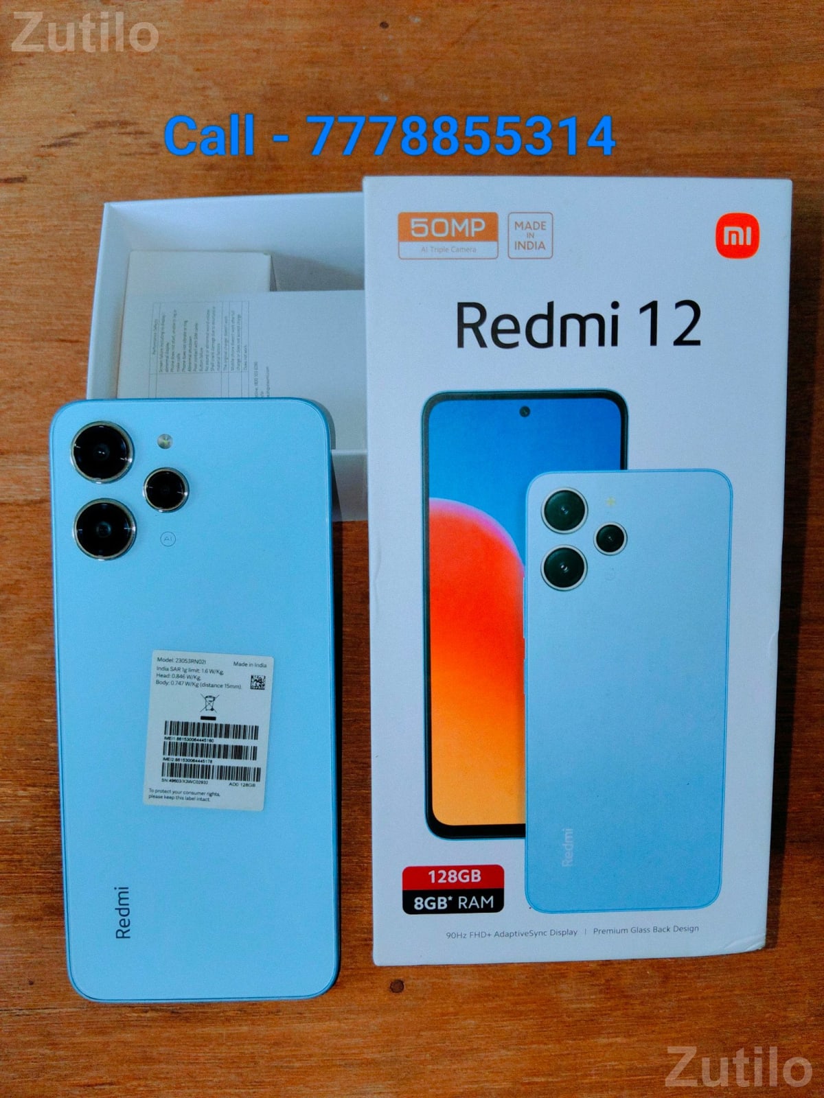 Redmi 12 8GB RAM 128GB Mobile Phone