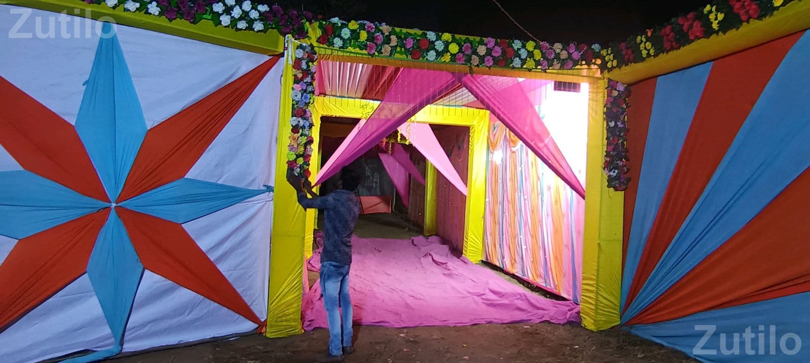 Ganesh Mandap Event Tent Setup - Event Items - Tarapur - Image 3