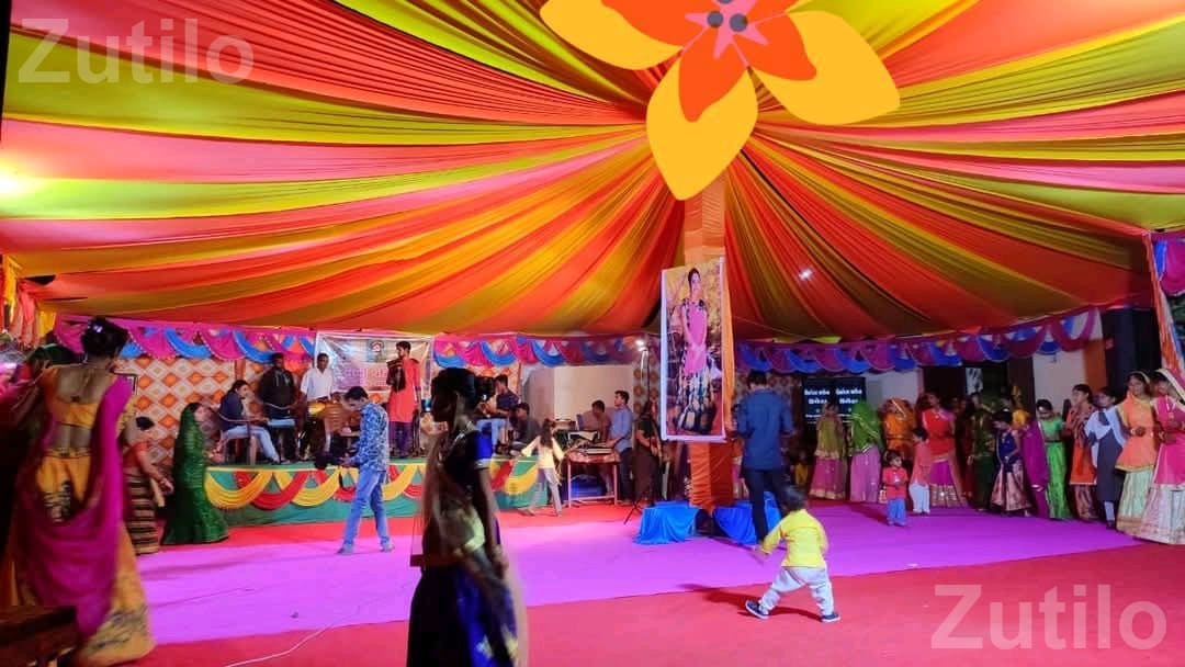 Ganesh Mandap Event Tent Setup