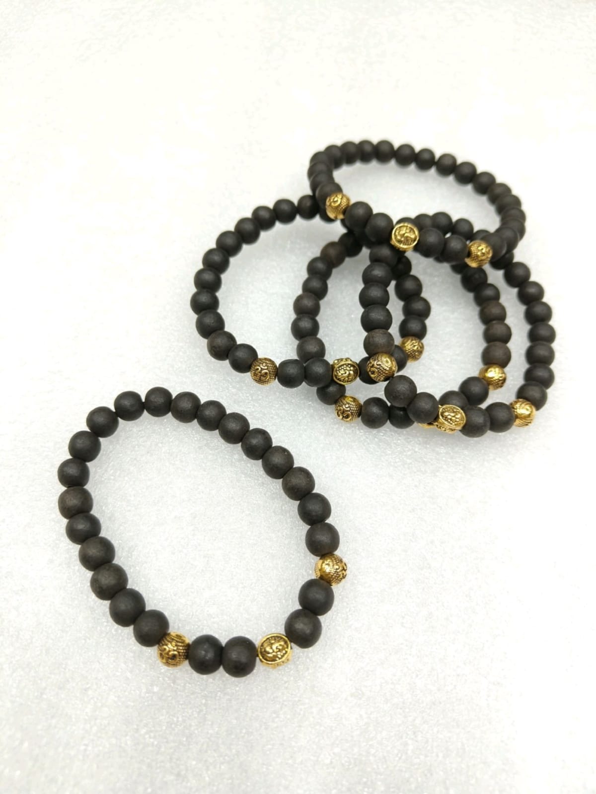 Stone Beaded Bracelet in Multiple Sizes - Fashion Accessories - Khambhat - Image 2