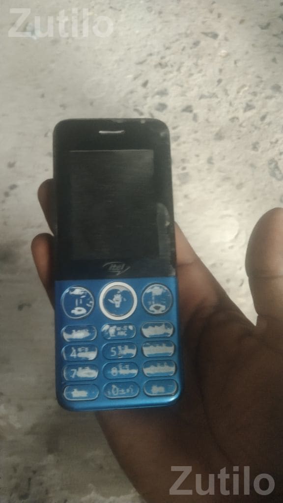 itel Keypad Mobile Phone Blue