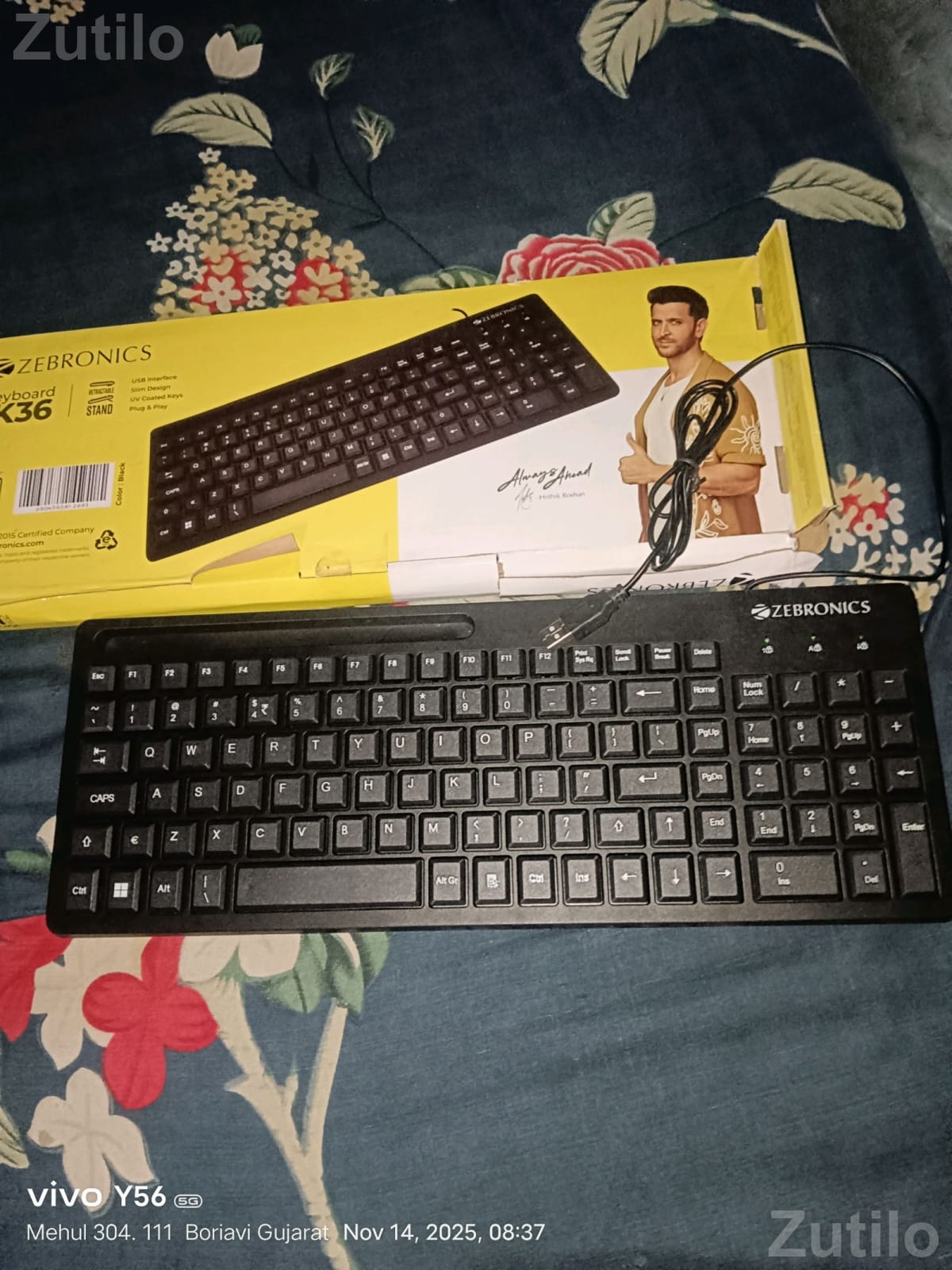 Zebronics K36 USB Wired Keyboard