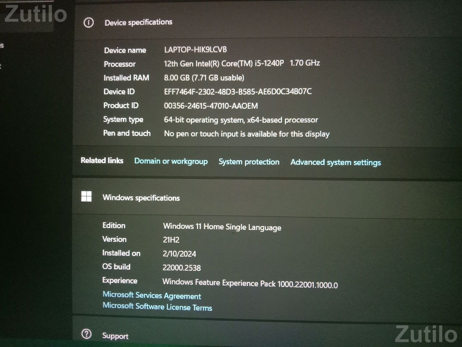Acer i5 12th Gen Laptop 8GB 512GB SSD RTX - Laptops & Computers - Nadiad - Image 4