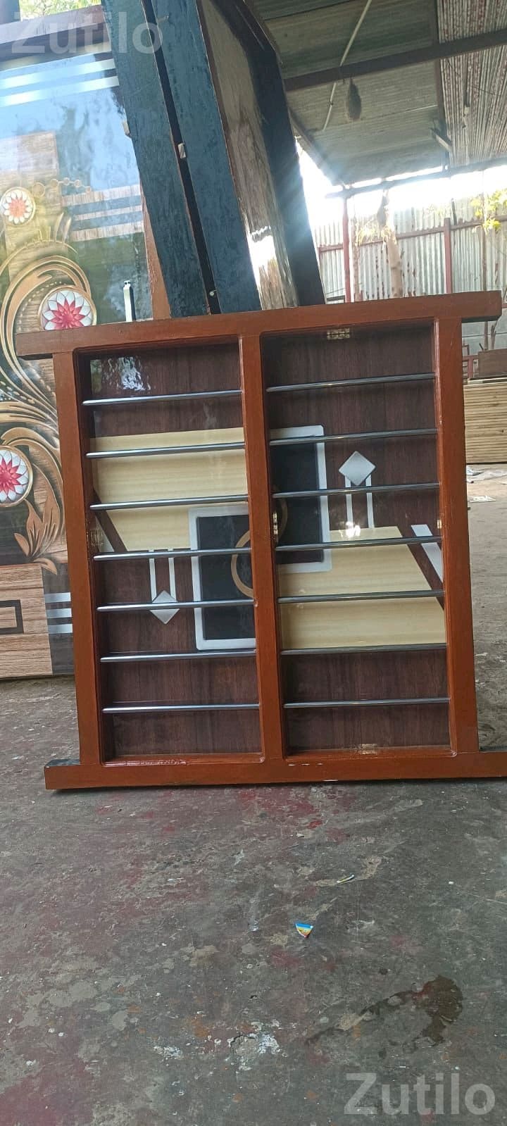 Decorative Window Grill and Frame