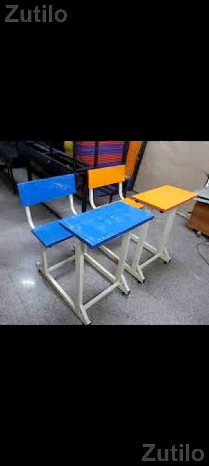 Wooden School Desk Chair Set Wooden School Desk Chair Set