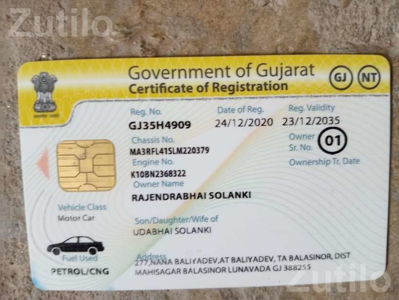 2020 CNG Car December Registration