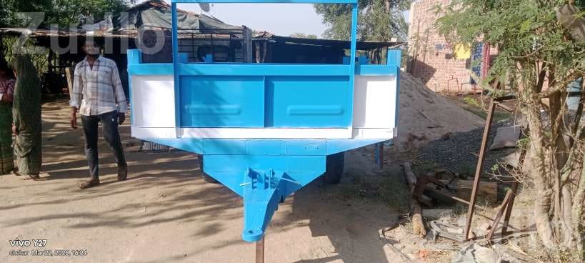 Metal Utility Trailer Trolley - Tractors - Lunawada - Image 3