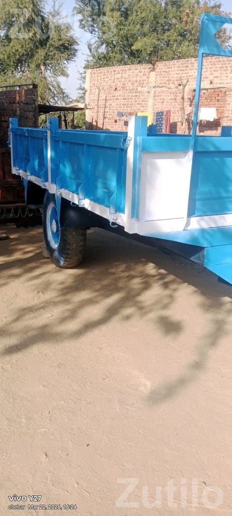Metal Utility Trailer Trolley - Tractors - Lunawada - Image 5