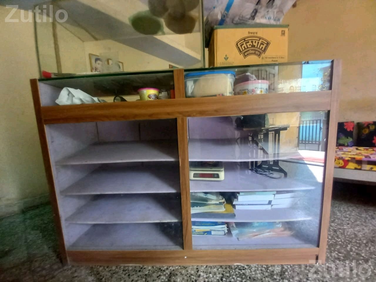Glass Door Storage Cupboard 5.6 x 4 Ft Glass Door Storage Cupboard 5.6 x 4 Ft