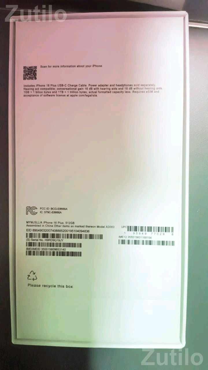 i phone 16 plus - Mobile Phones - Gandhinagar City - Image 3