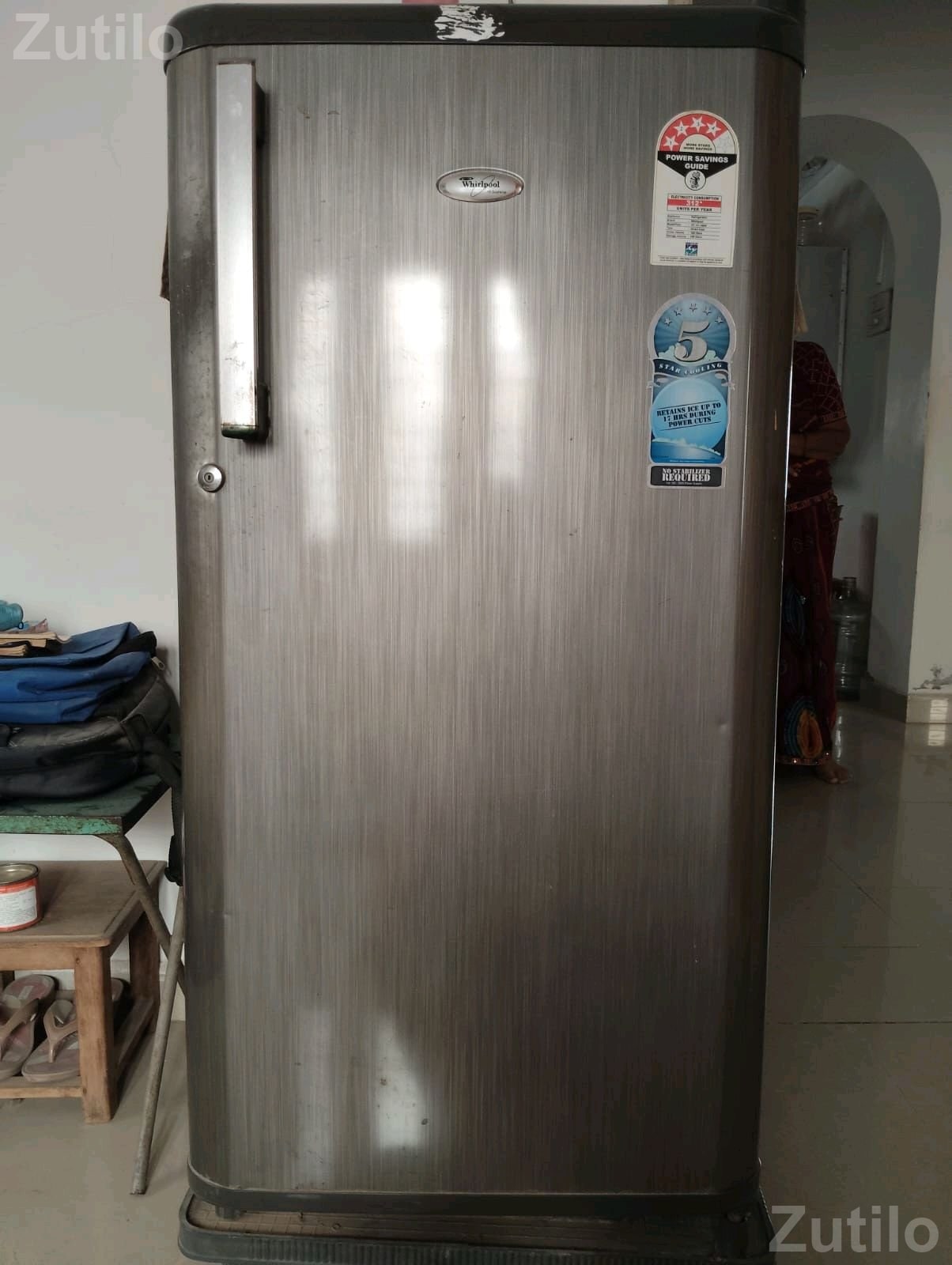 Whirlpool 180L Single Door Refrigerator