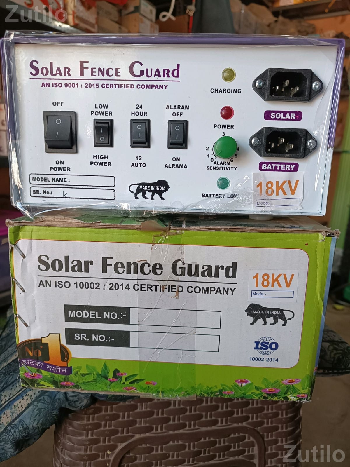 Solar Fence Guard 18KV Zatka Machine - જનરેટર અને પાવર સાધનો - ધ્રાંગધ્રા - Image 2