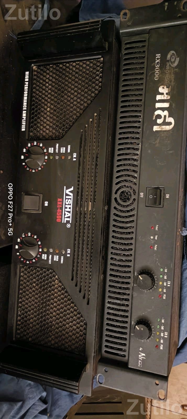 NX Audio RX3000 and Vishal XXL4500 Amplifiers