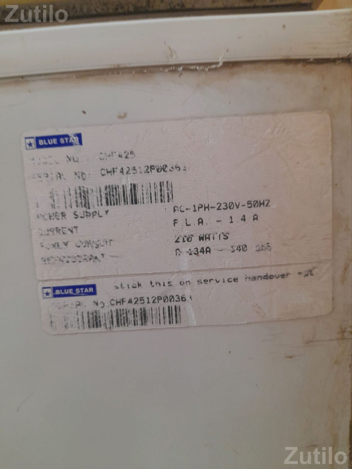 Blue Star Deep Freezer for Ice Cream - Refrigerators - Jasdan - Image 4