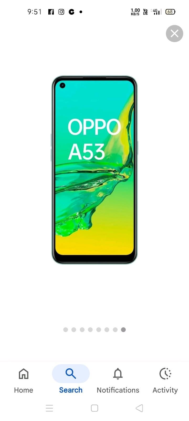 OPPO A53 4G Mobile Phone