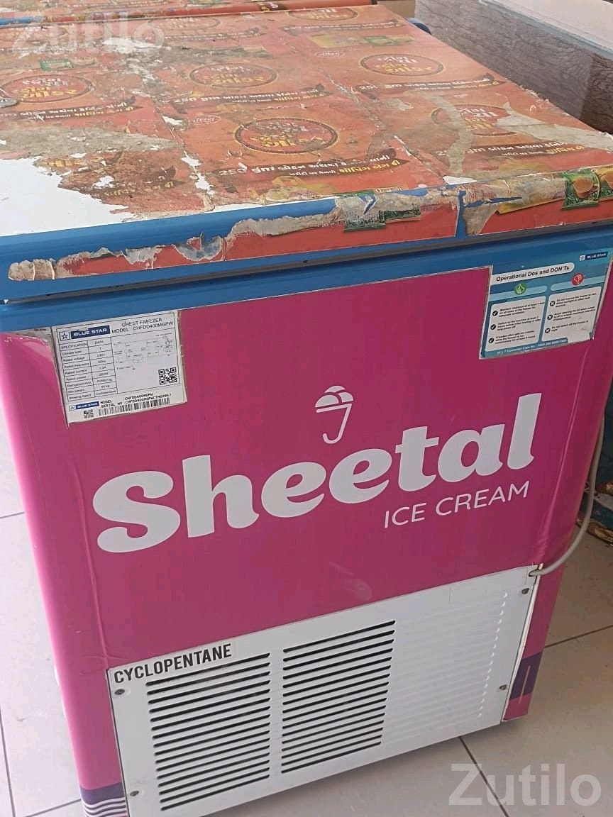 Blue Star Ice Cream Deep Freezer - Refrigerators - Amreli City - Image 3