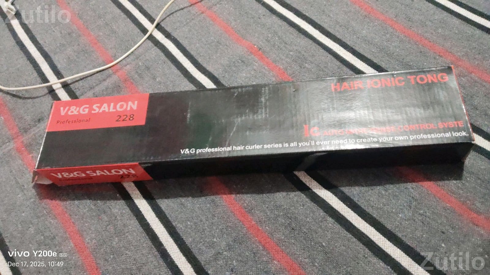Hair Ionic Tong Curler V&G Salon 228 - Other Home Appliances - Siddhpur - Image 4