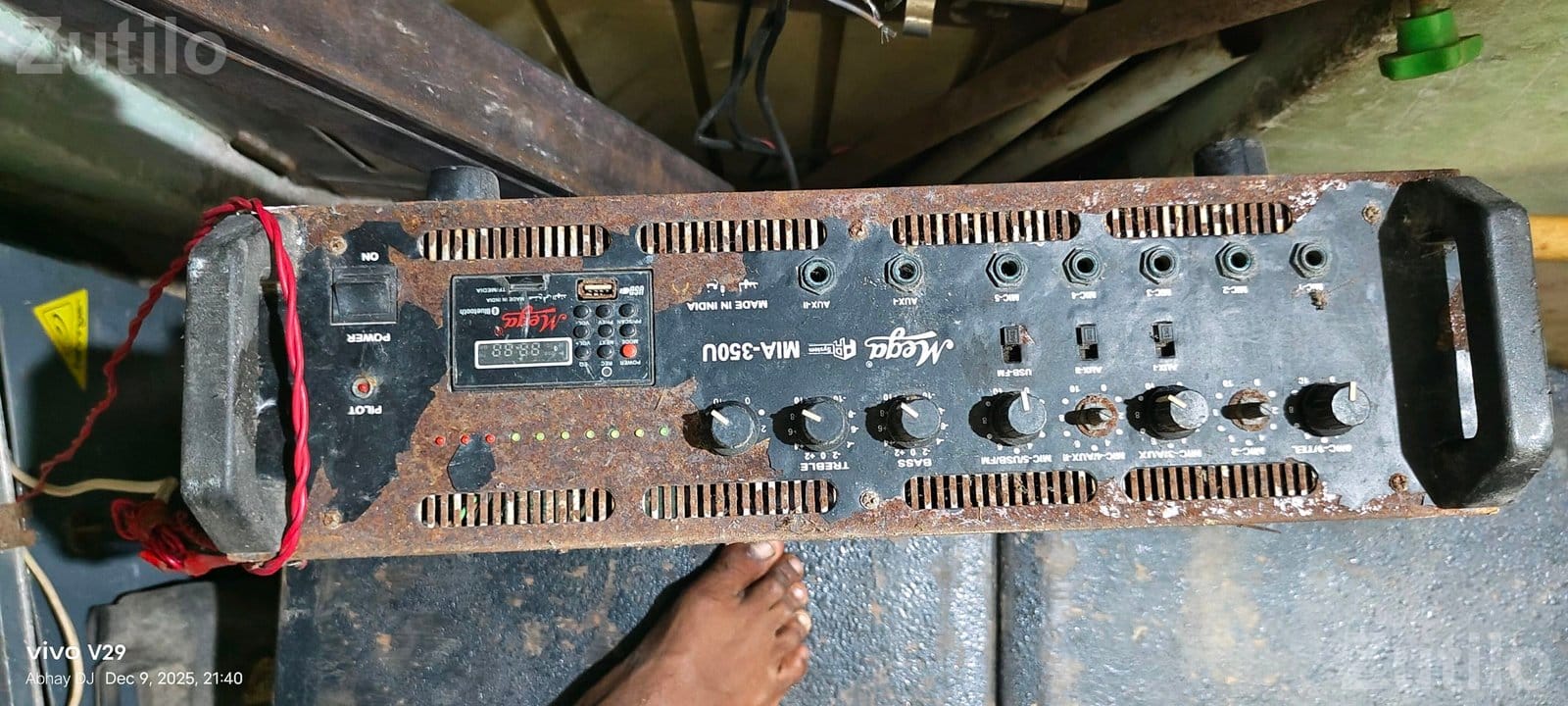 Mega MIA-350U Audio Amplifier