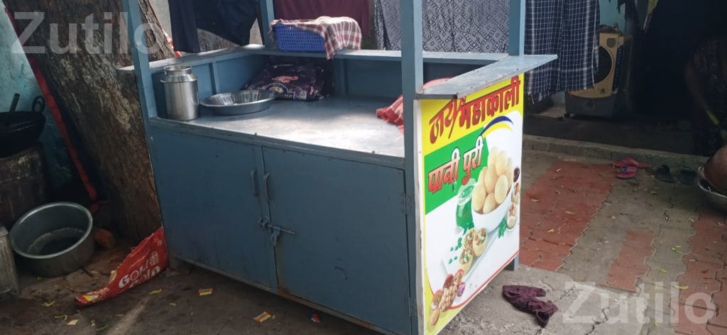 Street Food Stall Counter Cart in Good Condition Street Food Stall Counter Cart in Good Condition