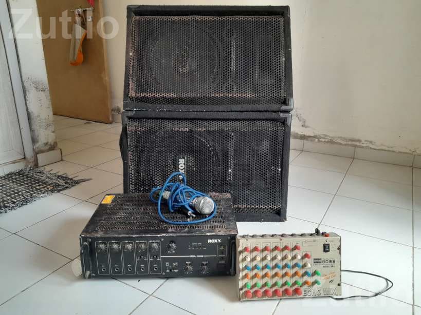 Roxy Sound System with Speakers Amplifier and Mixer - સંગીત સાધનો - અમદાવાદ શહેર - Image 3