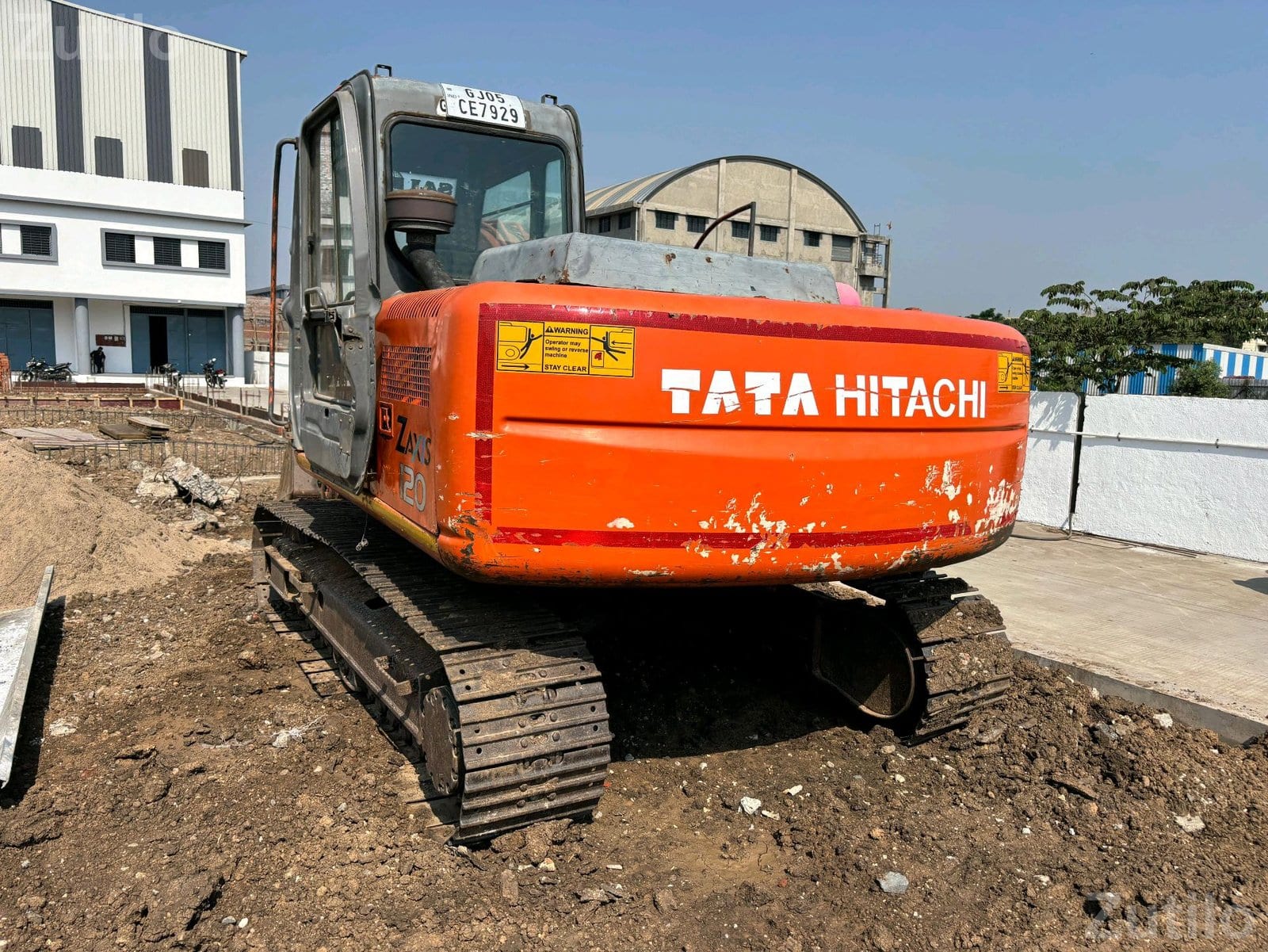 Tata Hitachi Zaxis 120 Excavator 2011