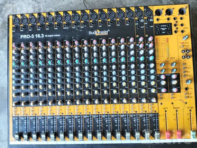 Studio Master 16 Channel Audio Mixer - Musical Instruments - Kutiyana - Image 3