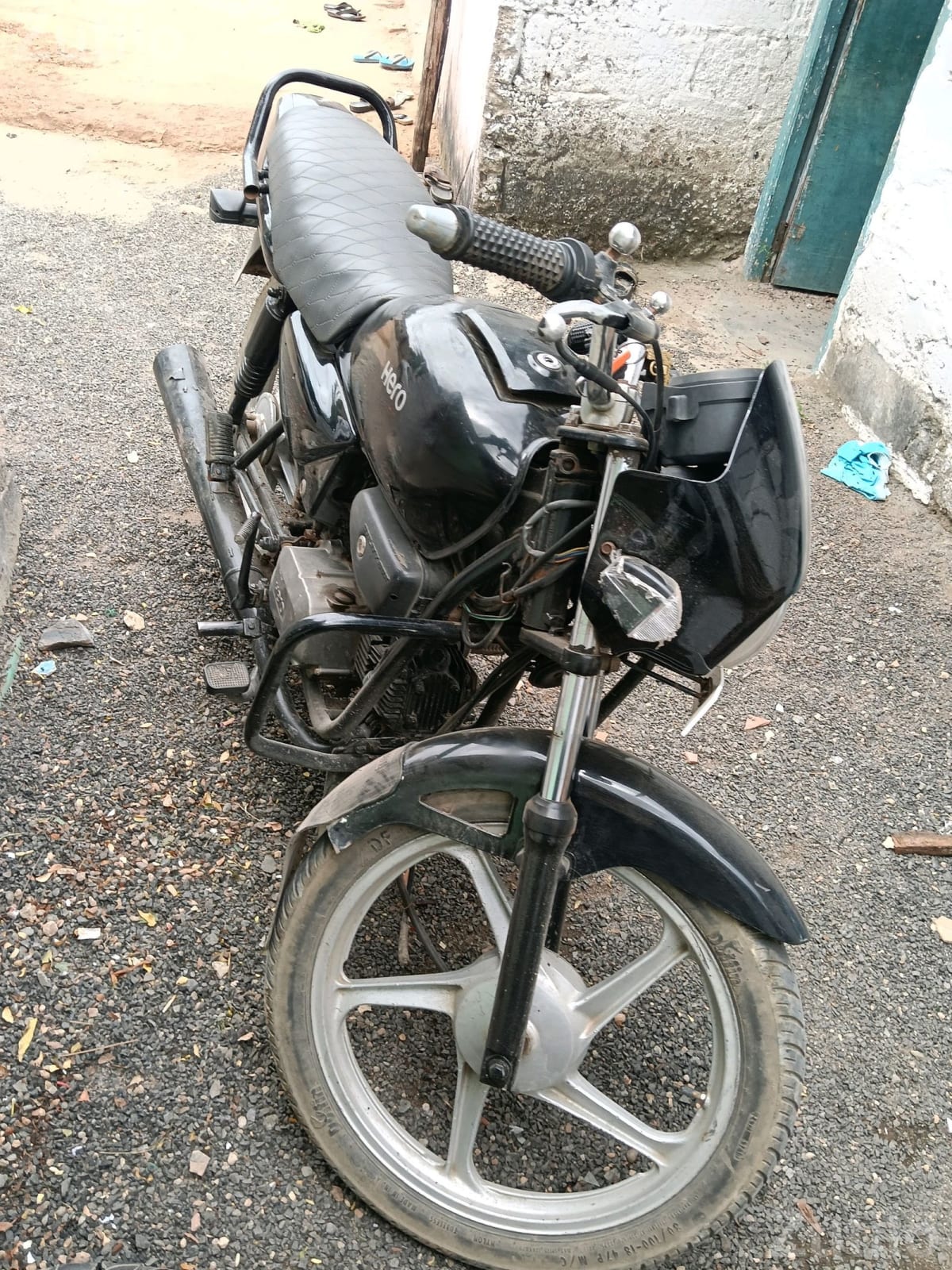 Hero Honda Splendor Black Bike