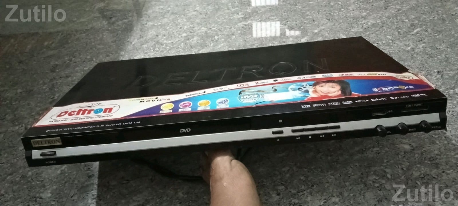 Delltron DVD Player with USB and Card Slot Delltron DVD Player with USB and Card Slot
