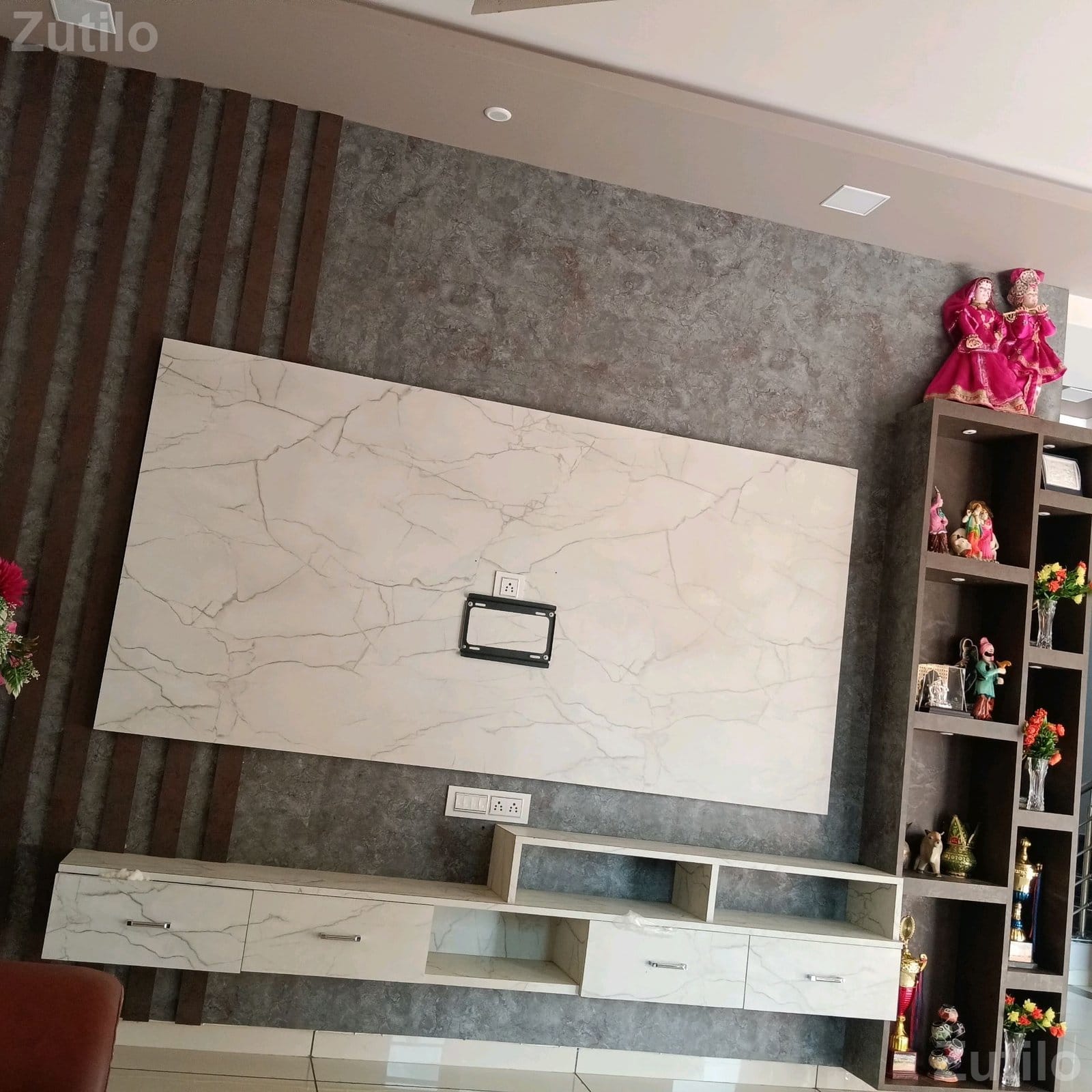 Custom TV Unit and Furniture Work Custom TV Unit and Furniture Work
