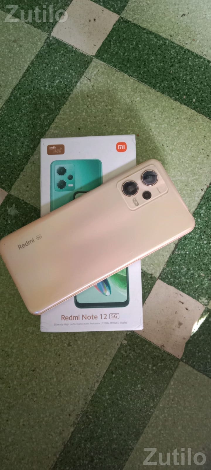 Redmi Note 12 Pro 5G with Box and Charger