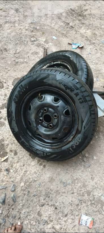 Apollo Car Tyres with Steel Rims Pair - Auto Parts - Limbdi - Image 3
