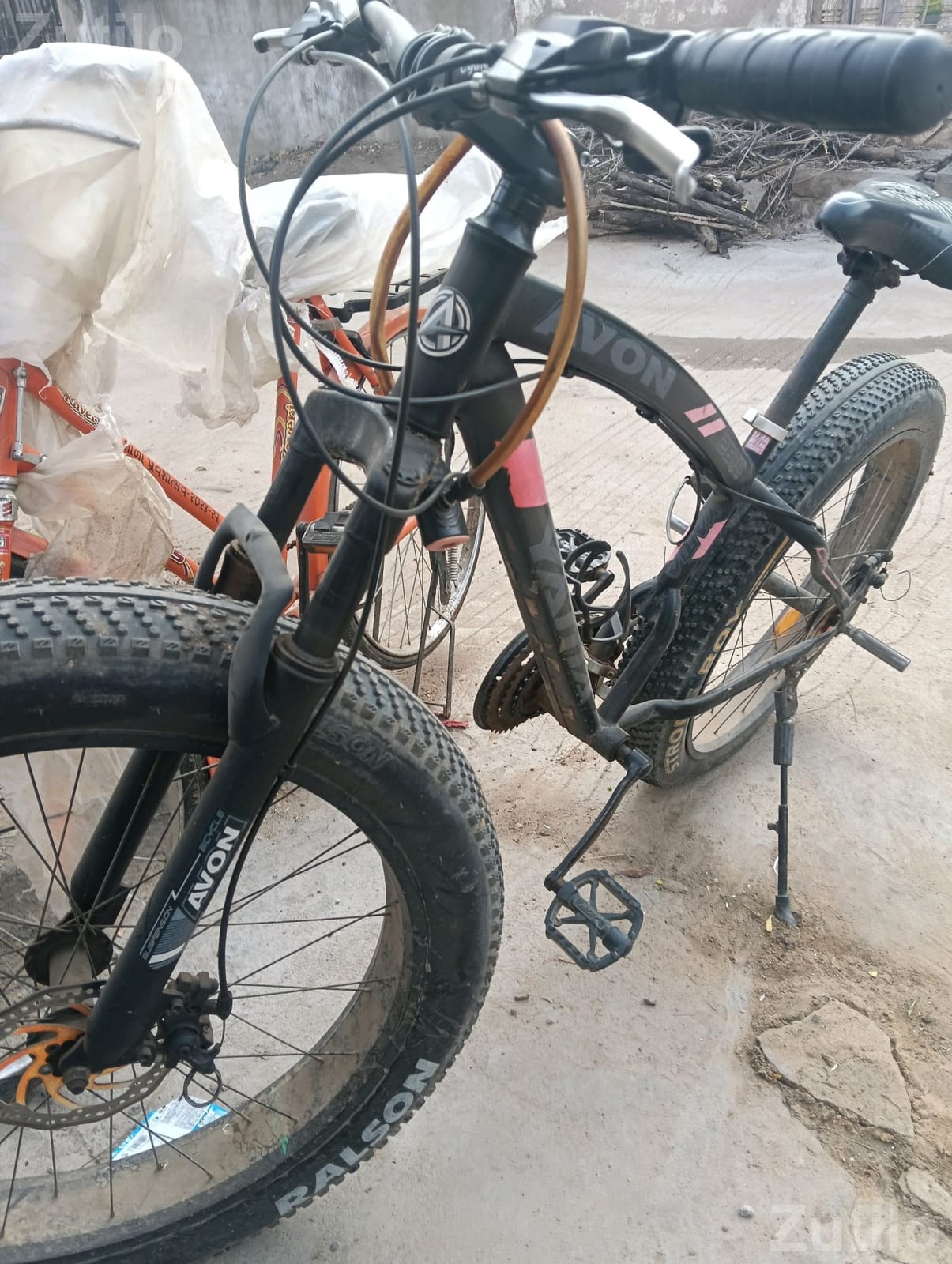 Black and Red Fat Tyre Adult Bicycle - Adult Bicycles - Palanpur - Image 2