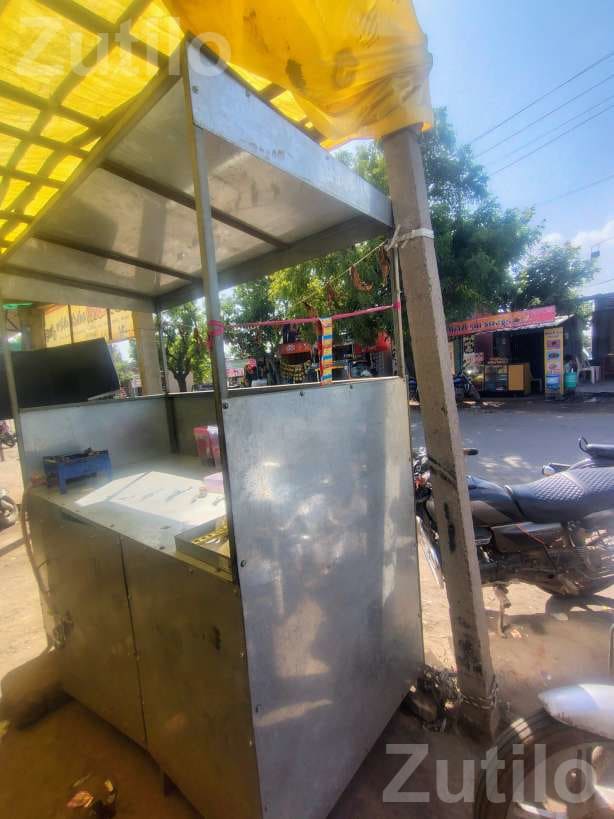 Tea and Snacks Stainless Steel Counter Table - ઓફિસ ફર્નિચર - સાયલા - Image 2