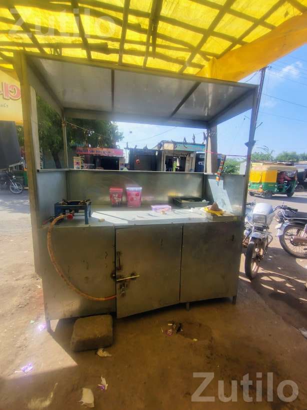 Tea and Snacks Stainless Steel Counter Table Tea and Snacks Stainless Steel Counter Table