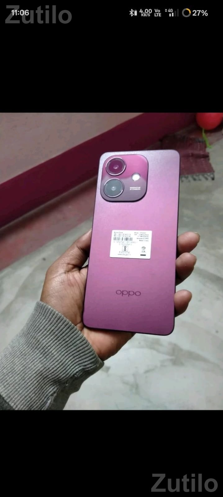 Oppo A3 5G Smartphone Recently Purchased - મોબાઇલ ફોન - ડીસા - Image 3