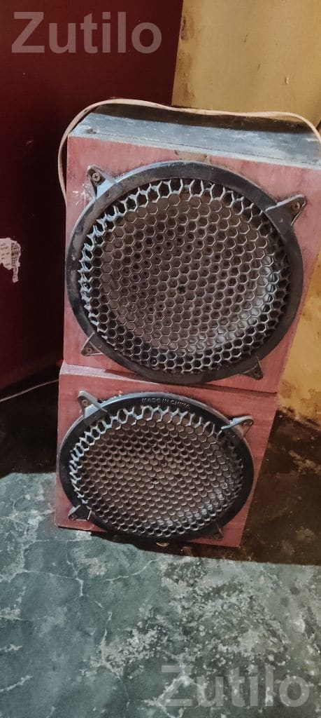 Pair of 10 Inch Wooden Speaker Cabinets - સંગીત સાધનો - જામજોધપુર - Image 3