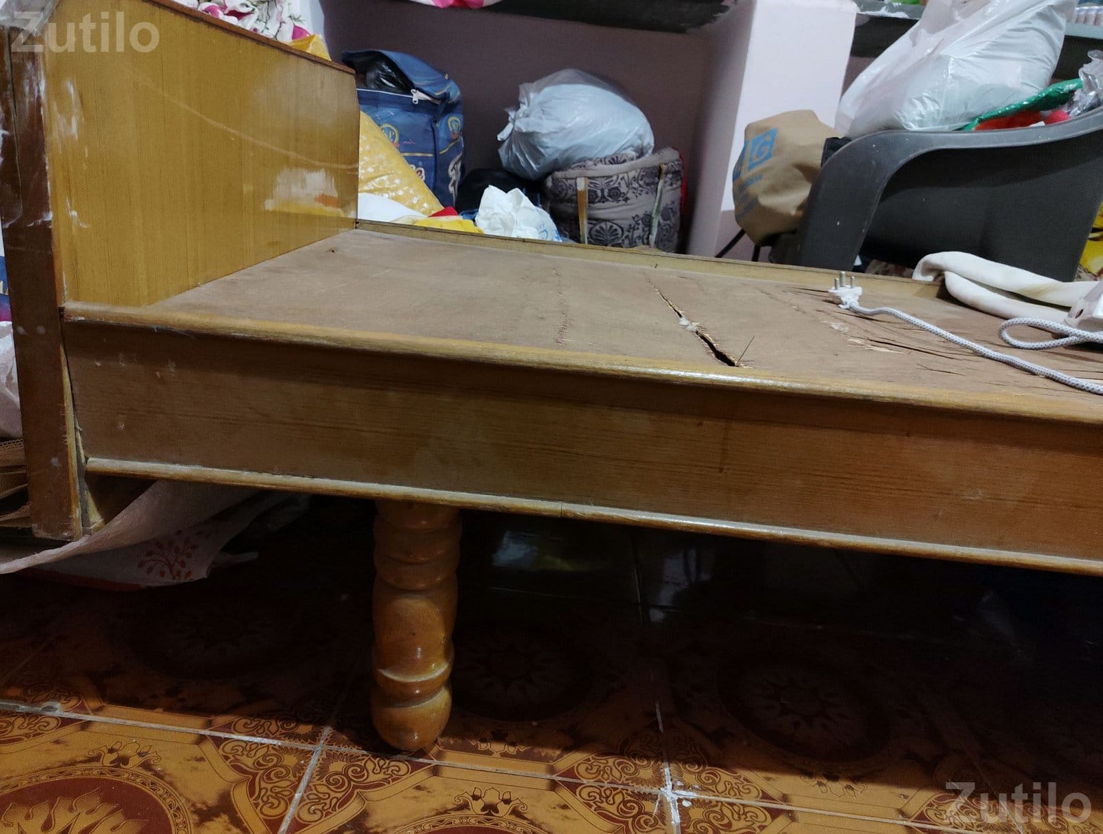 Single Wooden Bed Frame - પાંખા અને ગાદી - મોરબી - Image 2