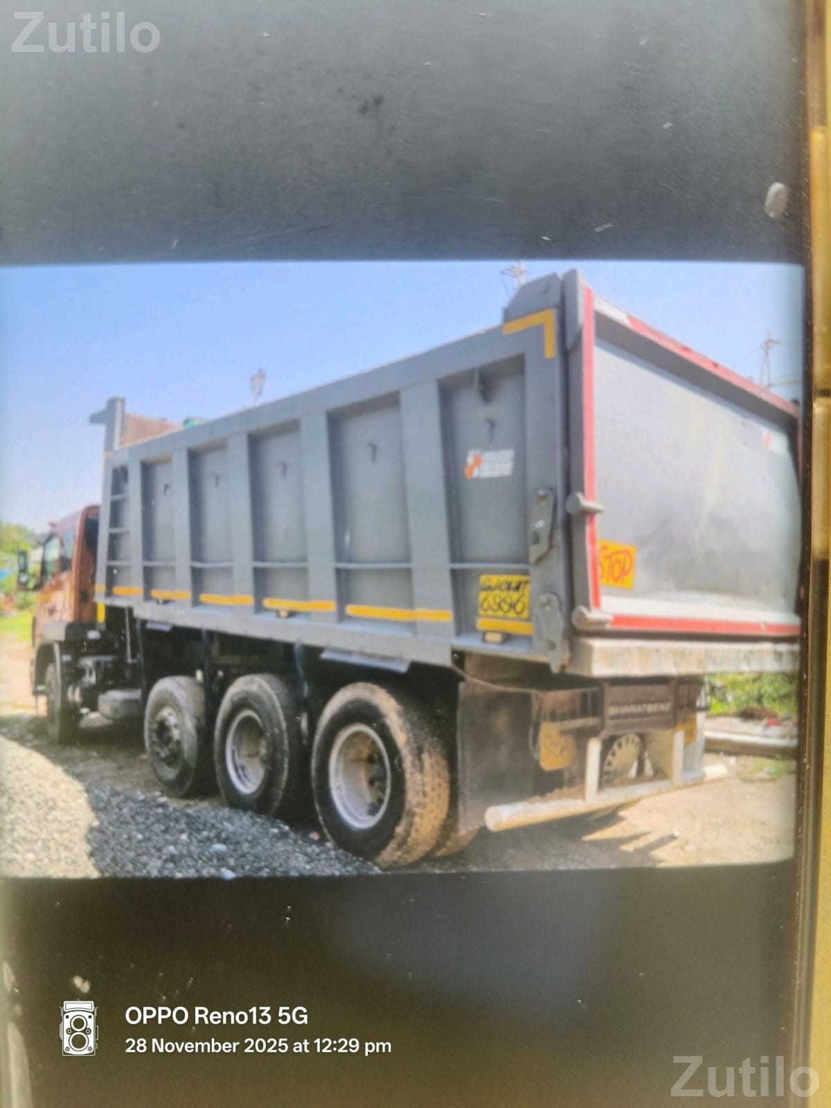 BharatBenz 12 Tyre Tipper Truck
