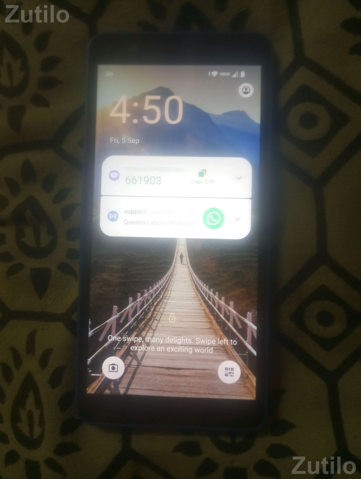 Jio Mobile Phone Blue - મોબાઇલ ફોન - વડાલી - Image 3